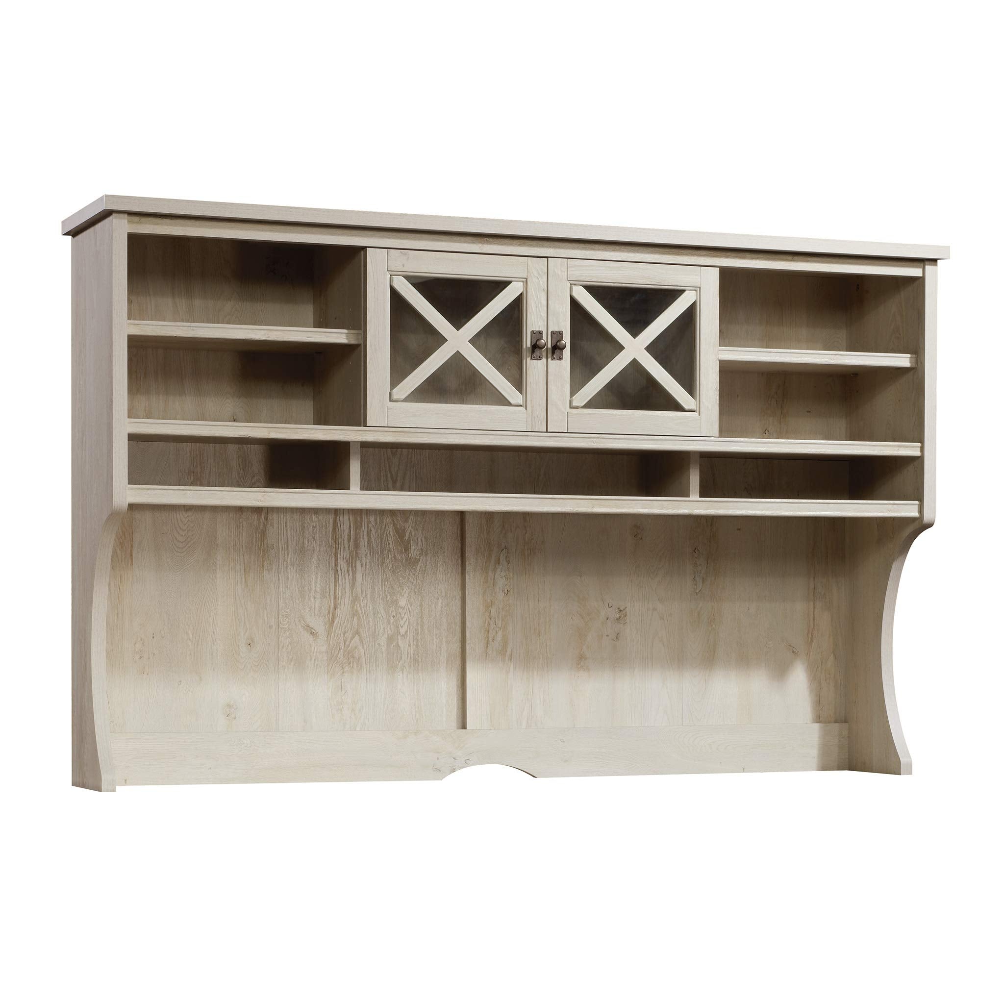 Sauder Costa Large Hutch, Chalked Chestnut finish