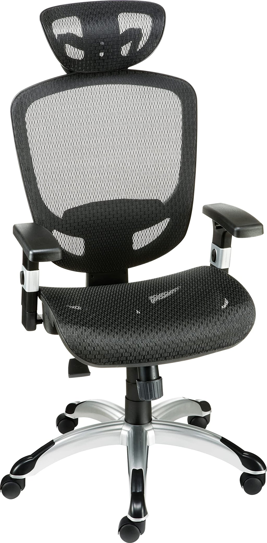 Union & Scale Flexfit Hyken Mesh Task Chair, Black, 2/Pack (UN59460V-CCVS)