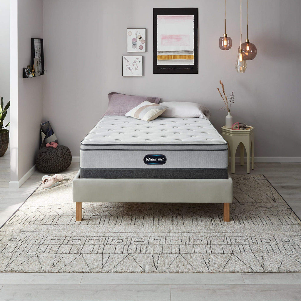 Beautyrest BR800 12 inch Plush Euro Top Mattress, Queen, Mattress Only