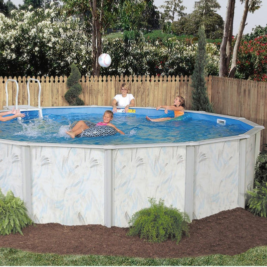24' Coastal 5" Steel Frame Round Pool & Bundle | 48"