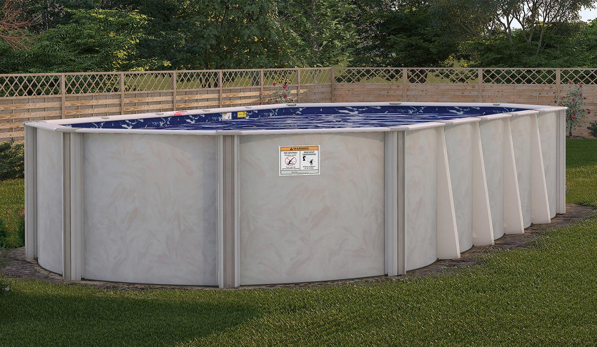 15' x 30' x 52" Whispering Wind III Semi In-Ground Pool & Bundle