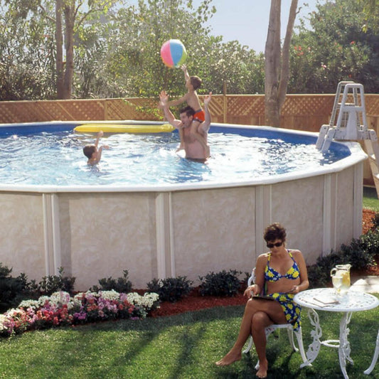 21' x 52" Whispering Wind III Semi In-Ground Pool & Bundle